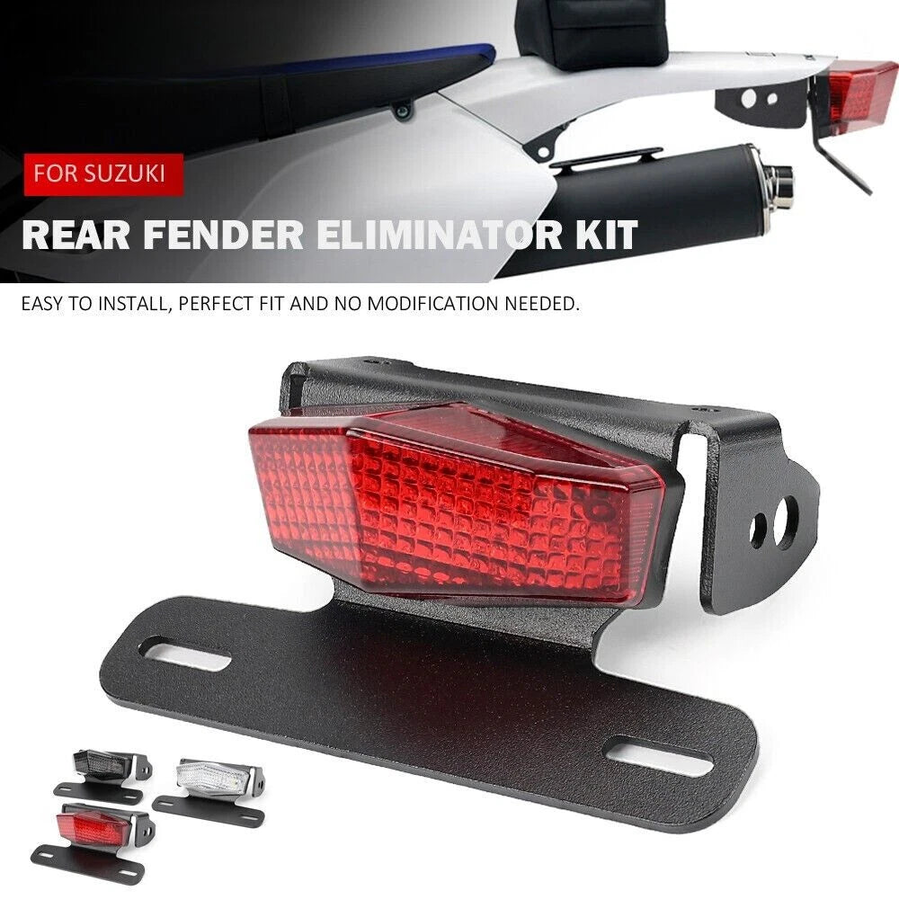 Rear Fender License Plate Holder for Suzuki DRZ400E DR-Z400S DRZ 400 SM (2023-2024)