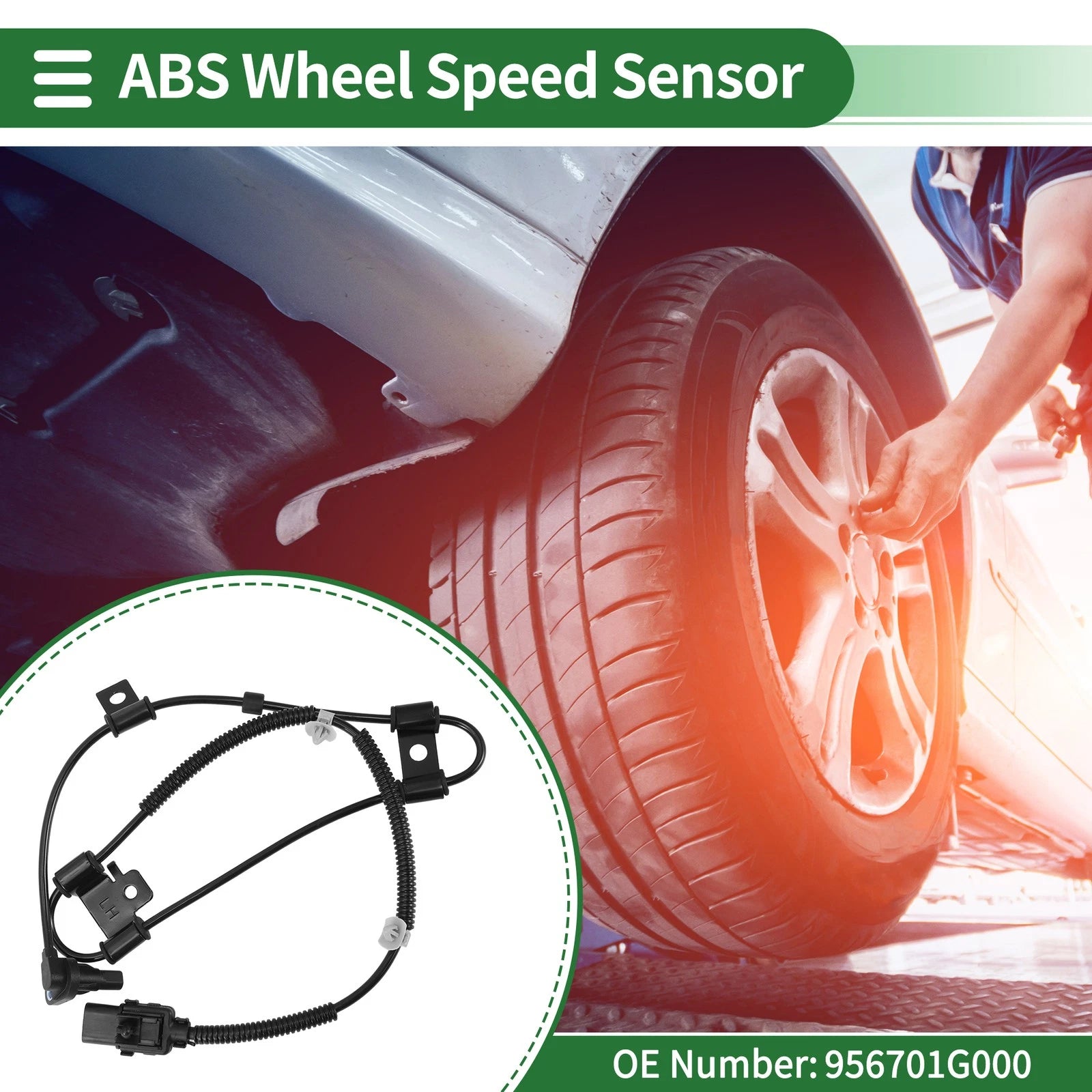 ABS Wheel Speed Sensor No. 956701G000 for Kia Rio (2007–2011)