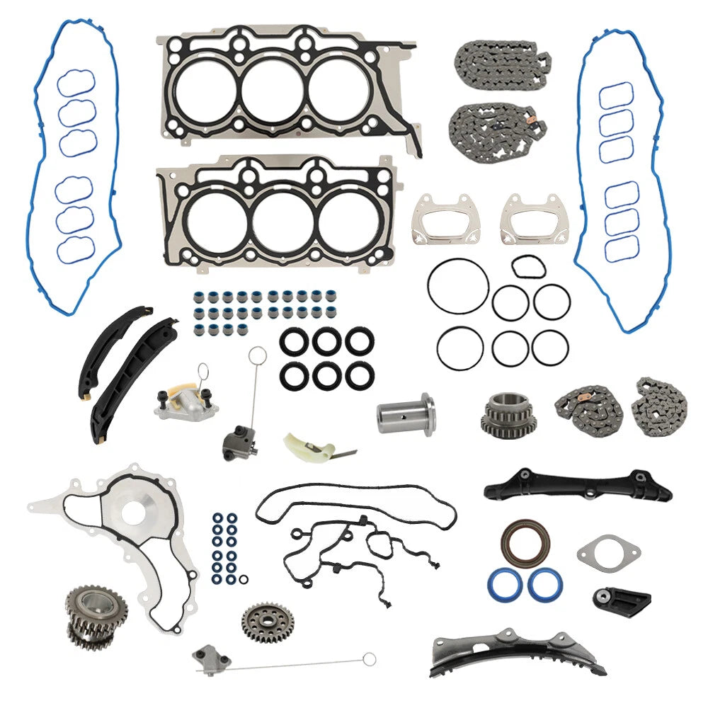 Head Gasket Set & Timing Chain Kit for Dodge Grand Caravan Charger (2011–2015)