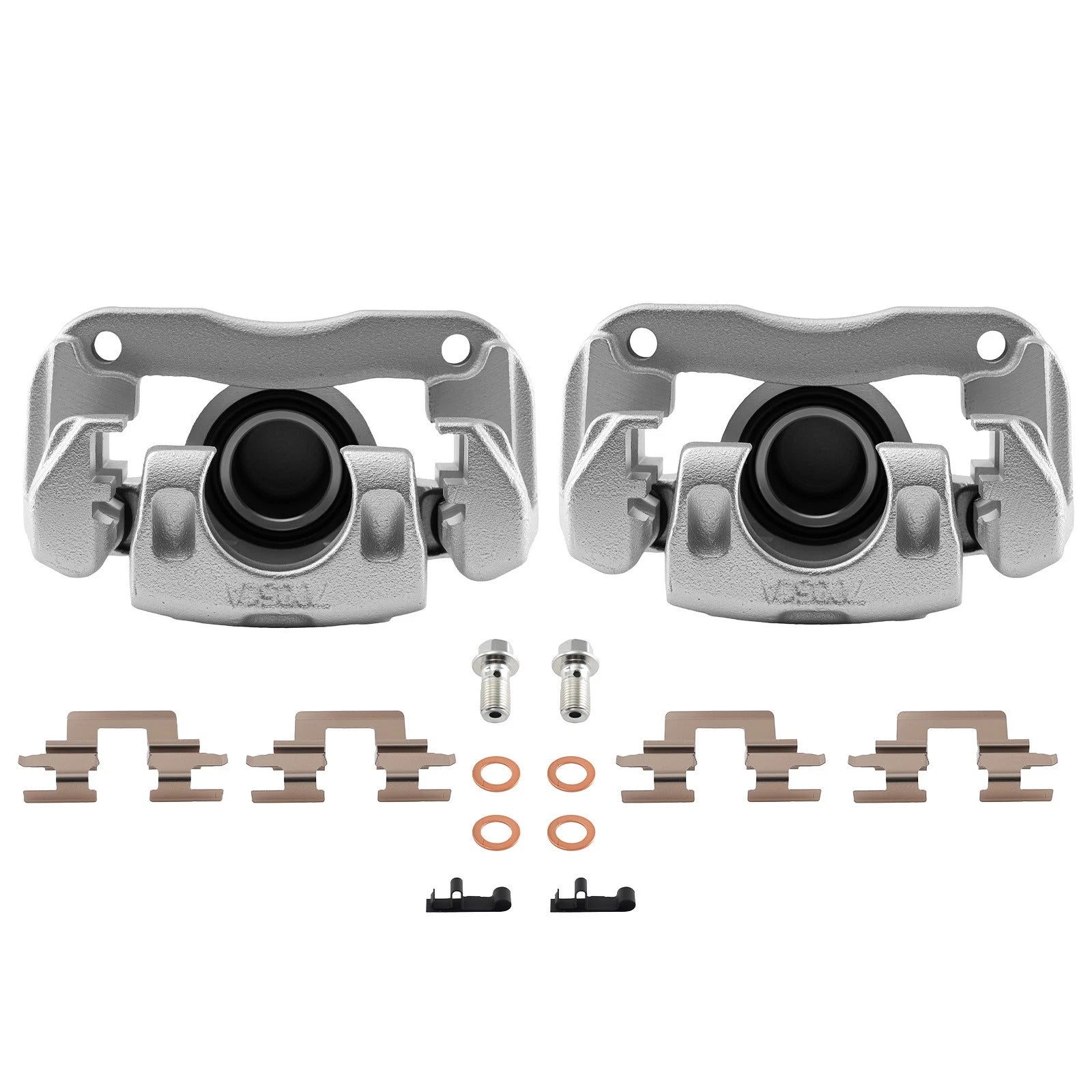 Set of 2 Rear Brake Calipers for Toyota Avalon (2005–2007)