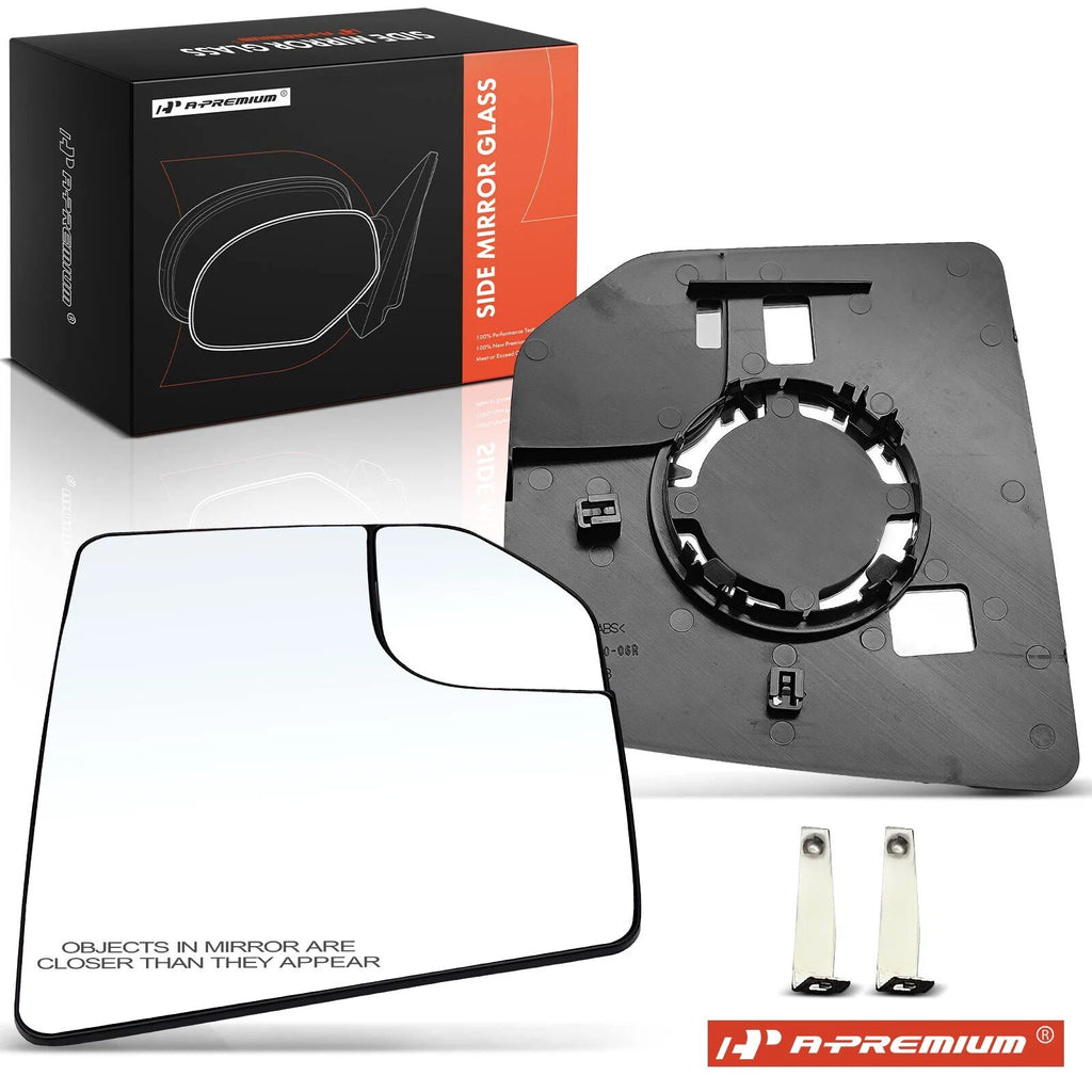 Passenger Manual Mirror Glass with Spotter for Ford F-150 (2015–2020)