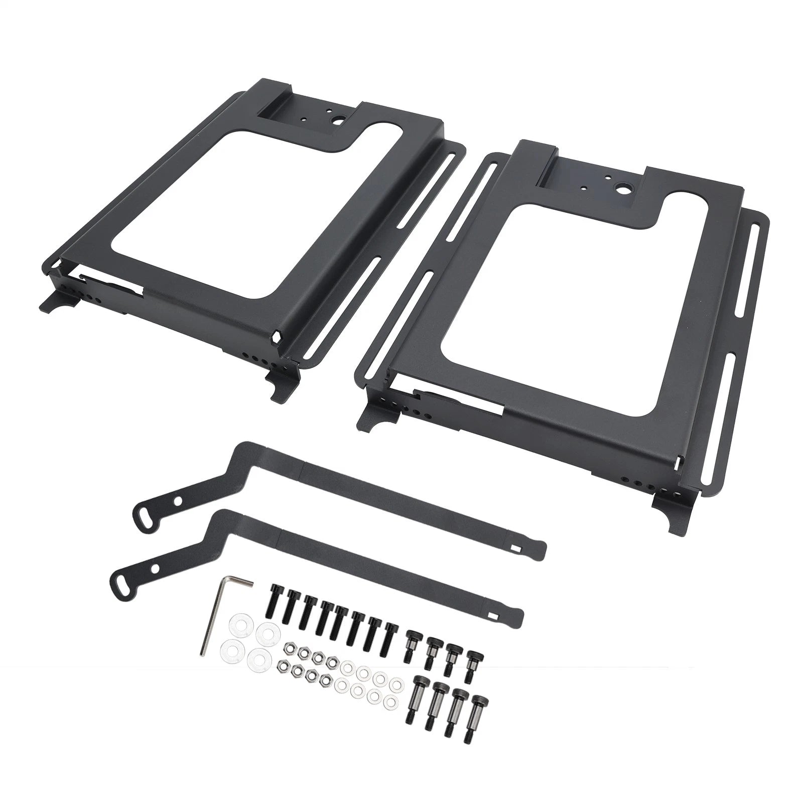 Set of 2 Lowering Seat Bases for Polaris RZR 800/900/1000 XP Turbo (2010–2021)