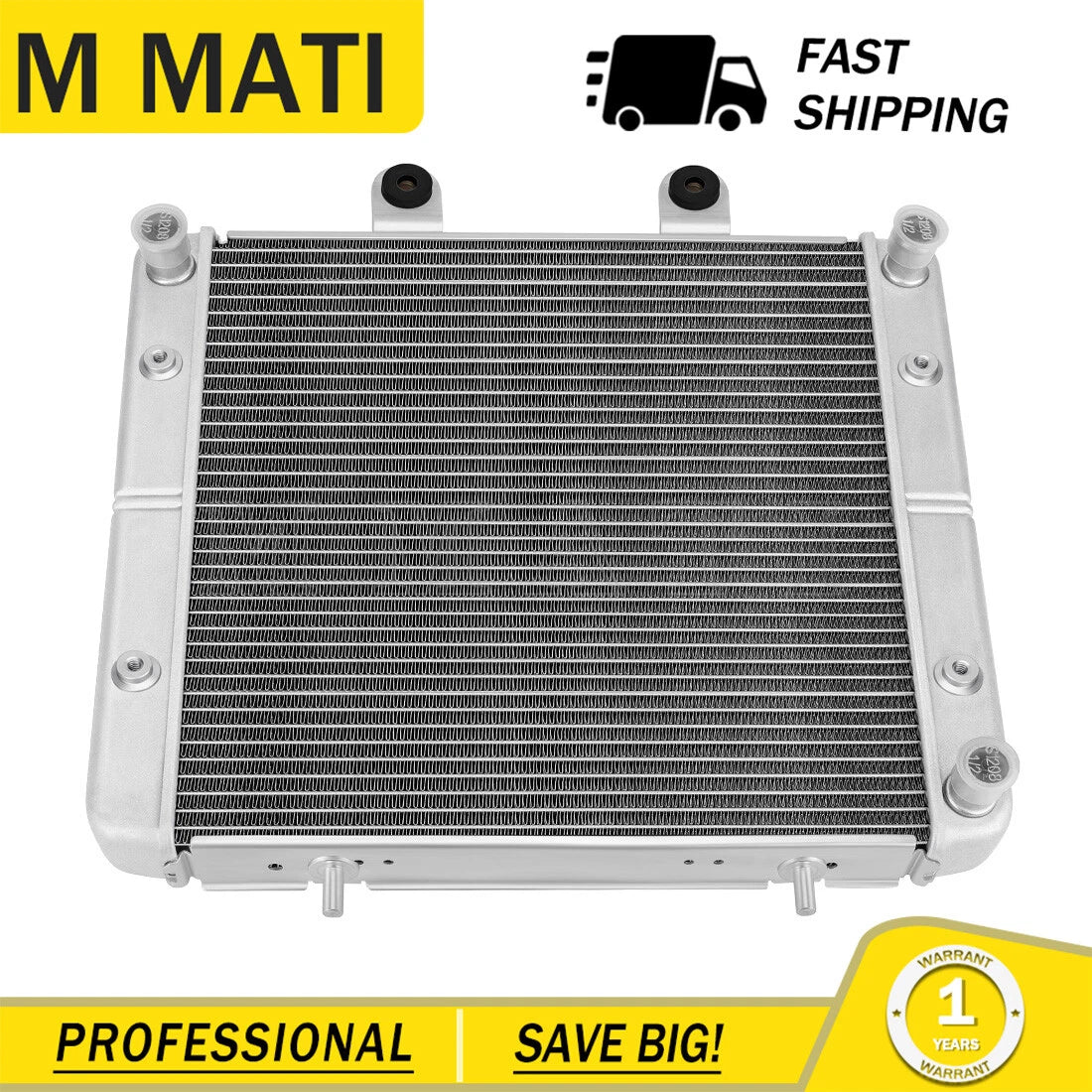 Aluminum Radiator for Sportsman 450 4X4 HO (2006–2007, 2016–2020) 1240305 1240152
