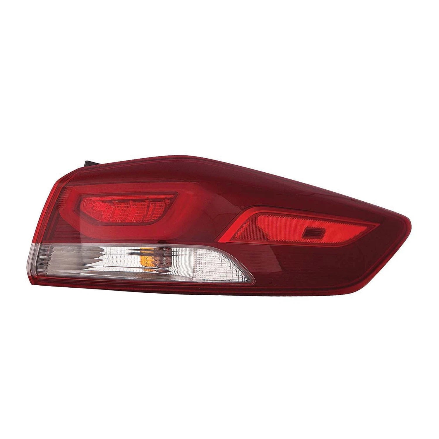 Replacement Passenger Side Outer Tail Light Assembly for 2017-2018 Hyundai Elantra