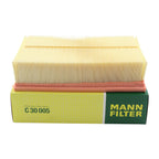 Mann Air Filter C 30 005 for Audi A3 S3 TT Quattro Volkswagen Golf GTI Jetta (2000–2023)