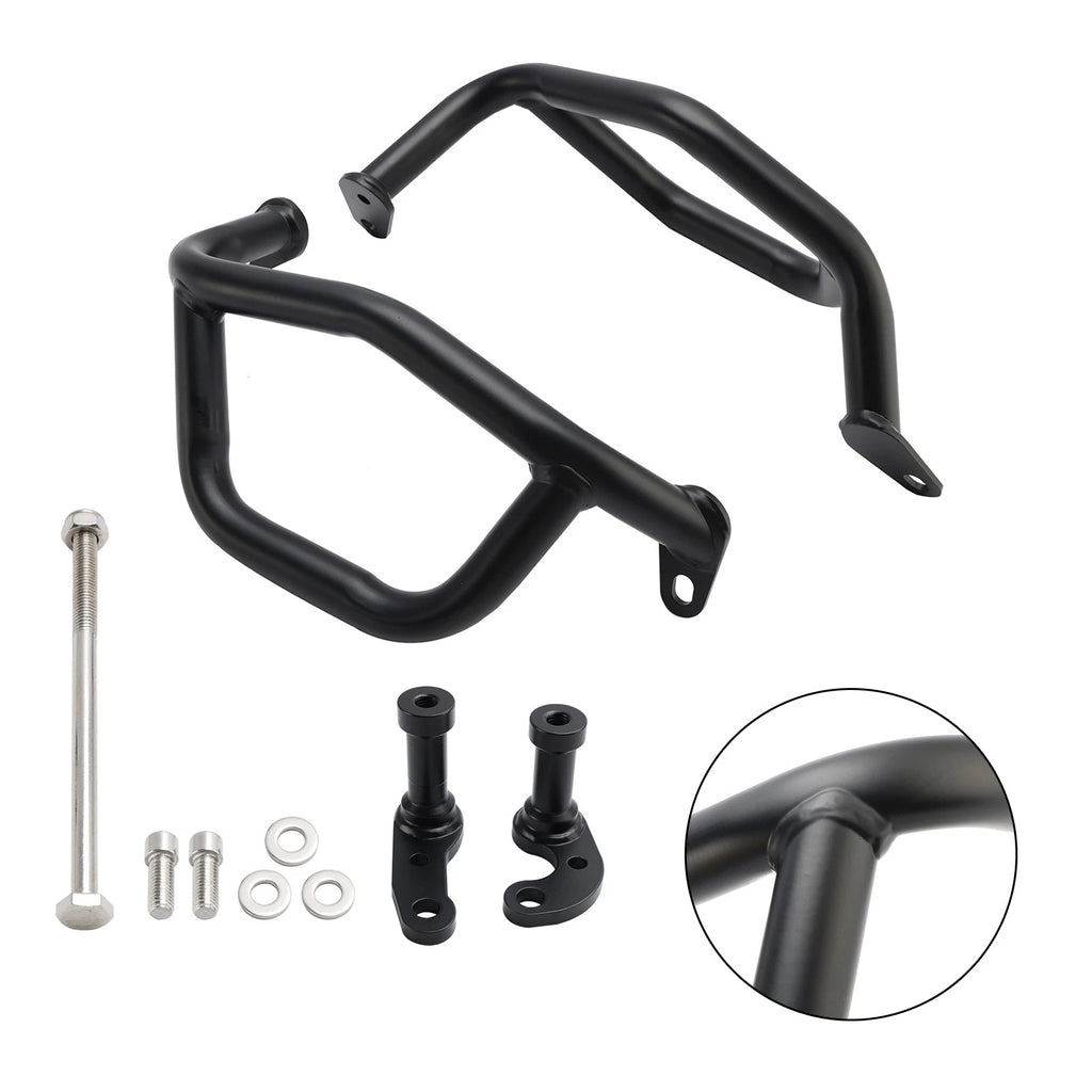 Engine Protect Guard Frame Lower Crash Bar for Honda NX400 NX500 (24)