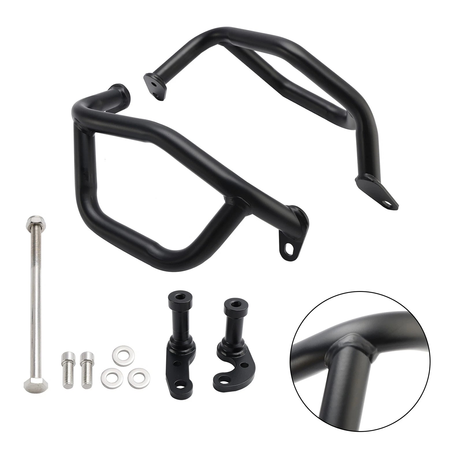 Engine Protect Guard Frame Lower Crash Bar for Honda NX400 NX500 (24)