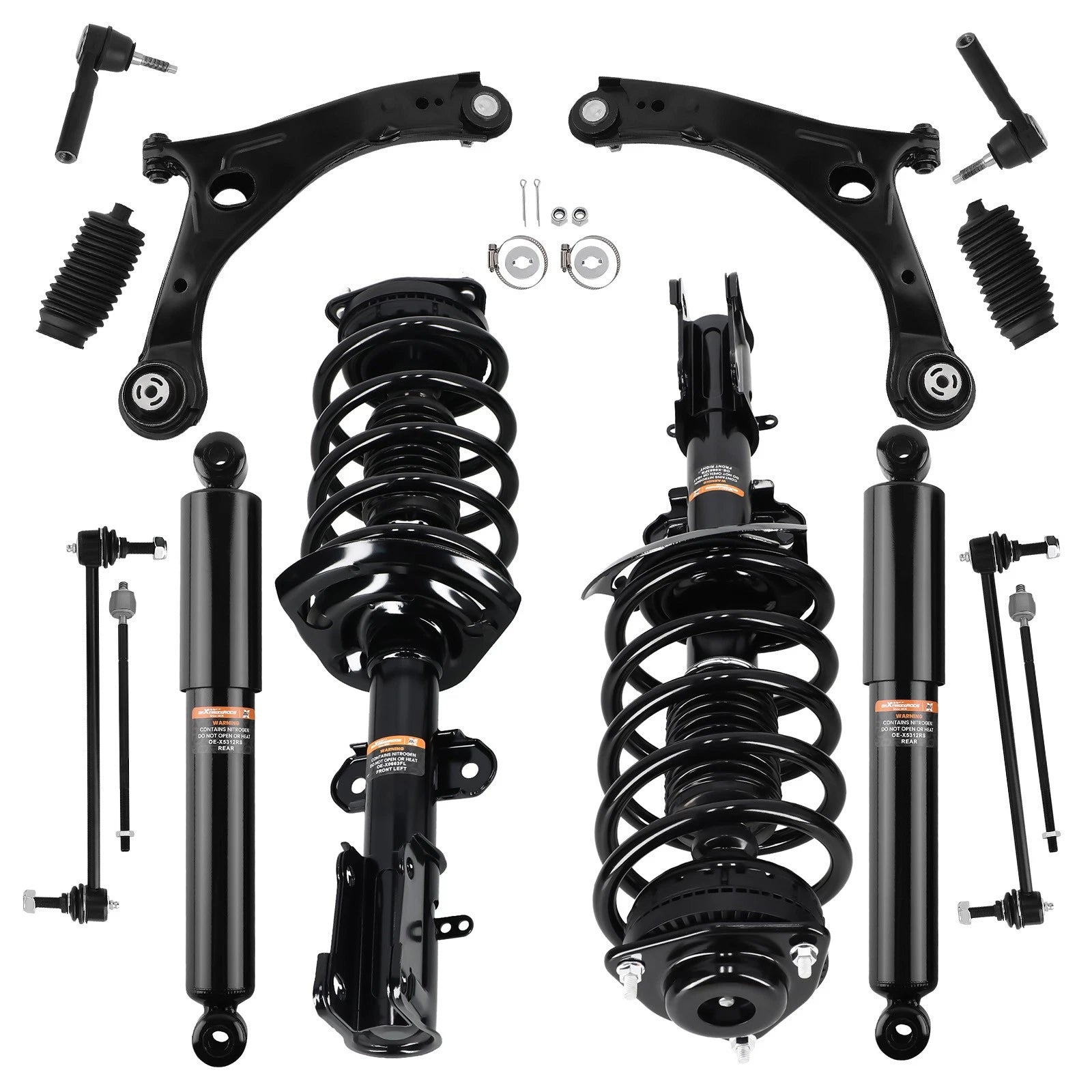 Front Rear Struts Control Arm Tie Rod Sway Bar for Dodge Grand Caravan (2008–2020)