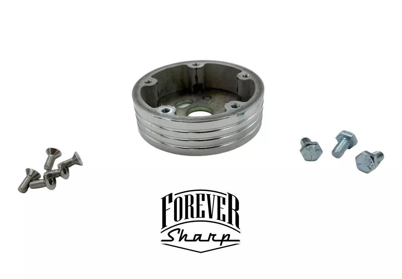 Billet Steering Wheel Hub Adapter 3 Hole to 5 Hole for Universal Fit (Any Year)