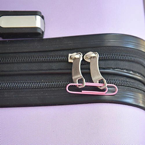 300 Paper Clips 2 Inch in 6 Colors: White, Yellow, Pink, Red, Blue, Green