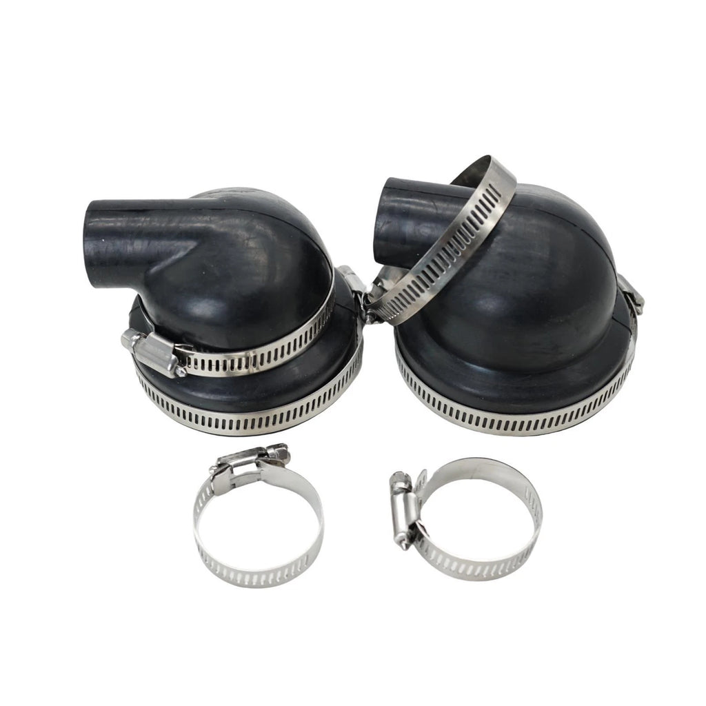 2X Heat Exchanger End Cap for Volvo Penta MD 2030 (1990–1999) 3580326 145536370