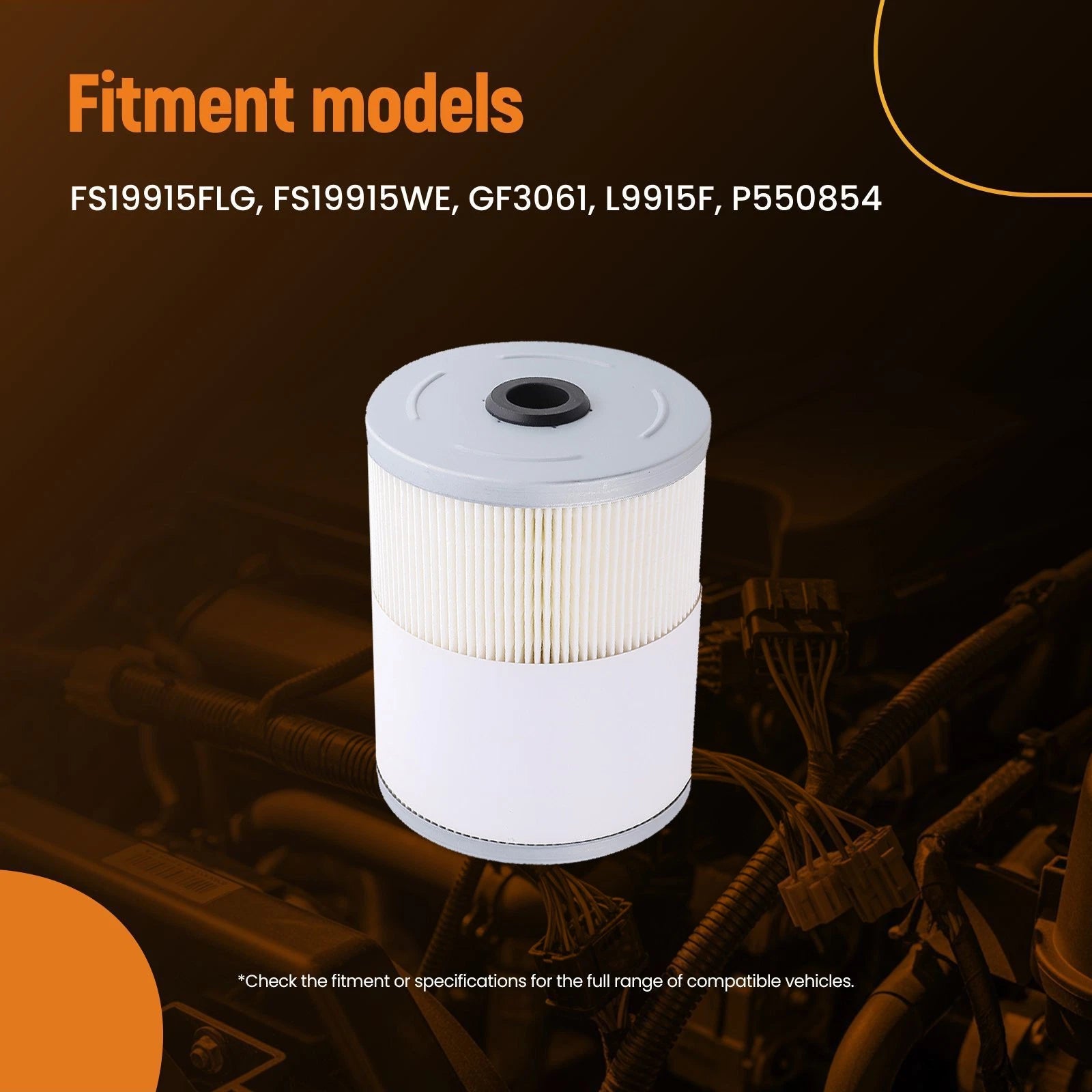 Fuel Oil Filter Housing Kit for Freightliner DD13 DD15 DD16 (FS19915FLG)