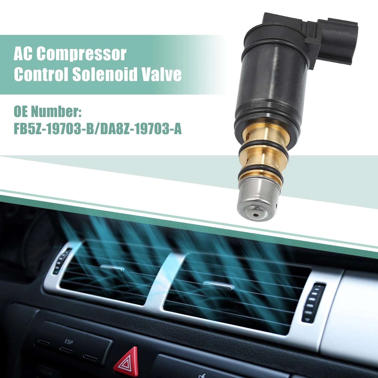 AC Compressor Control Solenoid Valve No.FB5Z-19703-B for Ford Fusion (2013)