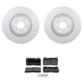 Set of 4 Bosch Blue Ceramic Disc Brake Pads & 345mm Rotors for Audi Q5 (2013–2017)