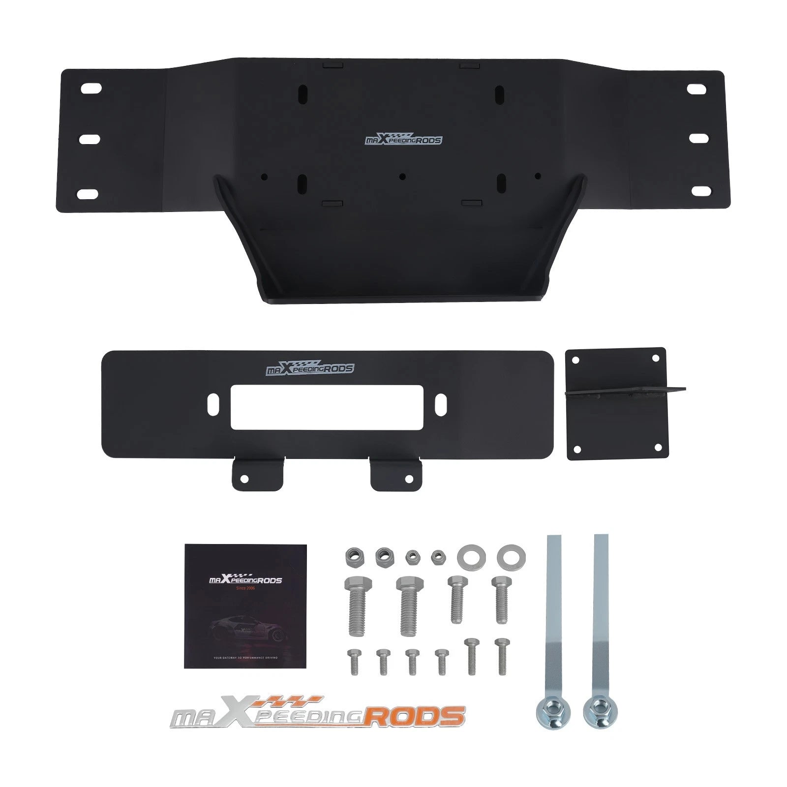 Hidden Winch Mount Plate for Ford F-150 (2009–2014) Heavy Duty Steel