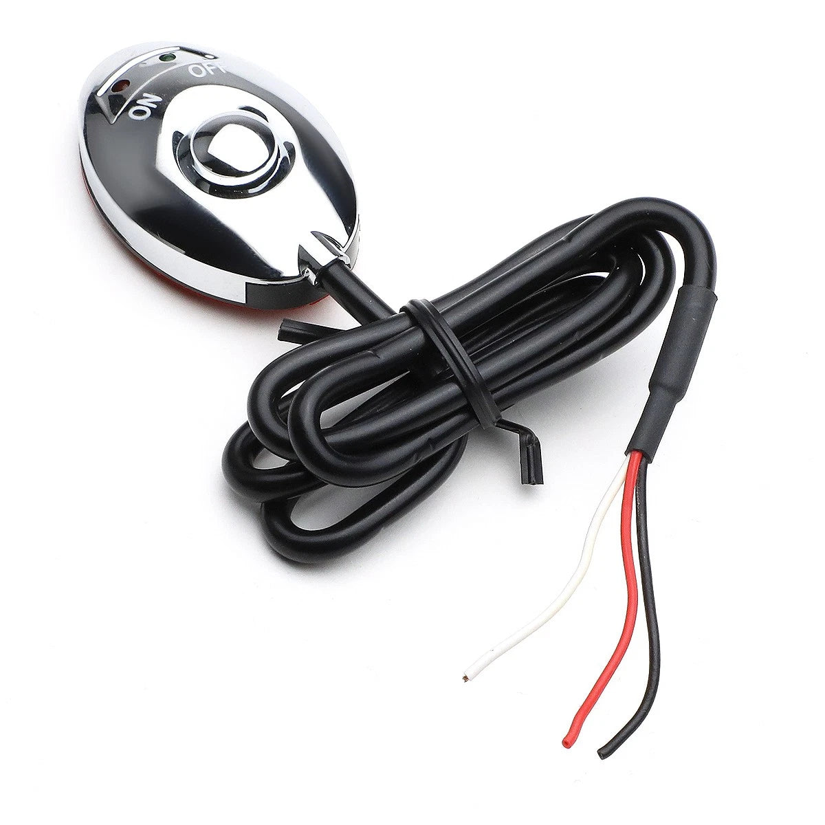 LED Power On/Off Push Button Toggle Switch 3 Pin 12V