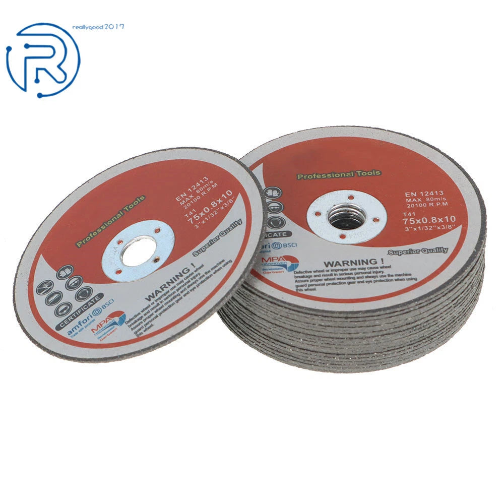 20 Pack Cut Off Wheels for Die Grinder (3" × 1/32" × 3/8")