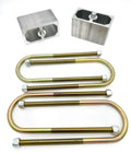 Aluminum Lowering Blocks with U-Bolts for Leaf Spring 3 in for Jeep (2007–2018)