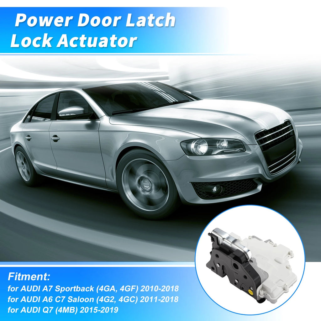 Set of 2 Rear Left Power Door Lock Actuators for Audi A7 Sportback (2012–2018)
