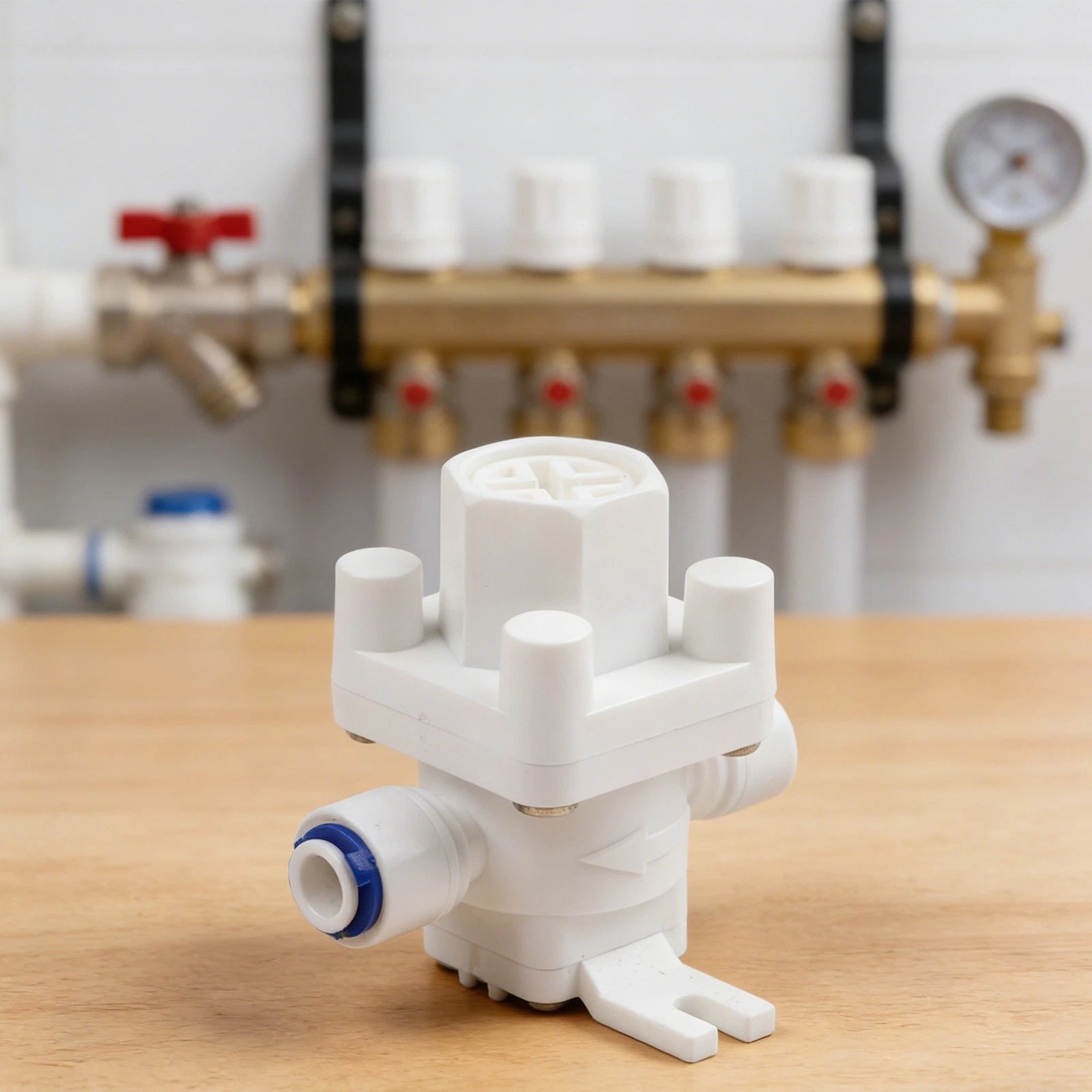 Adjustable Water Pressure Valve for Purifiers (14 Inch & 3/8 Inch)