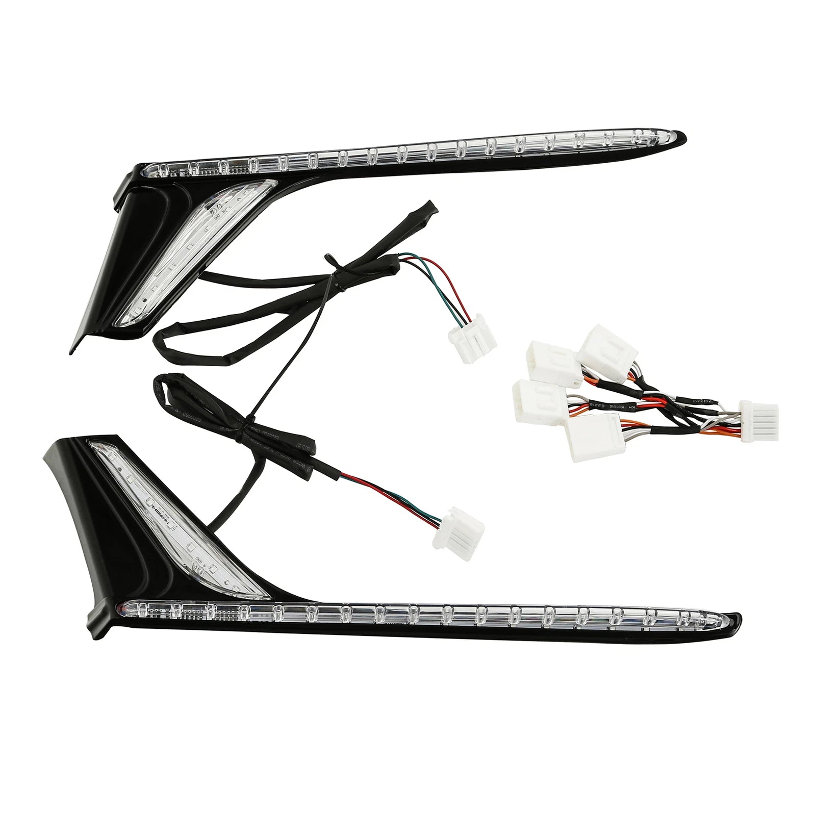 2X Rear Vertical LED Light Strips for Honda Goldwing GL1800 (2012–2017) F6B (2013–2017)