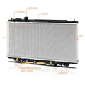 Aluminum Cooling Radiator for Mazda Protege (1995–1998) DPI-1704