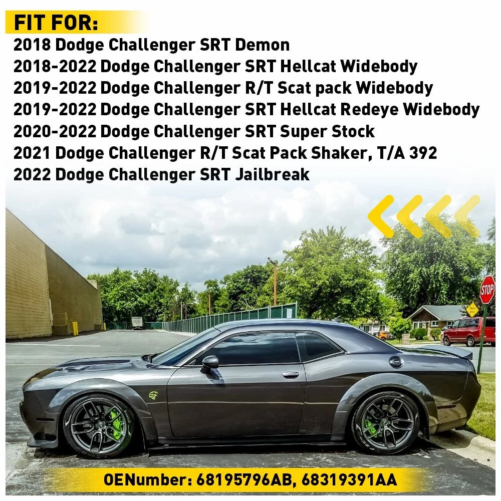 LED Bumper Side Marker Light for Dodge Challenger SRT Hellcat Widebody (2018–2022)