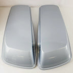 Saddlebag Lids for Harley-Davidson Touring (2014–2023) Atlas Silver Metallic OEM