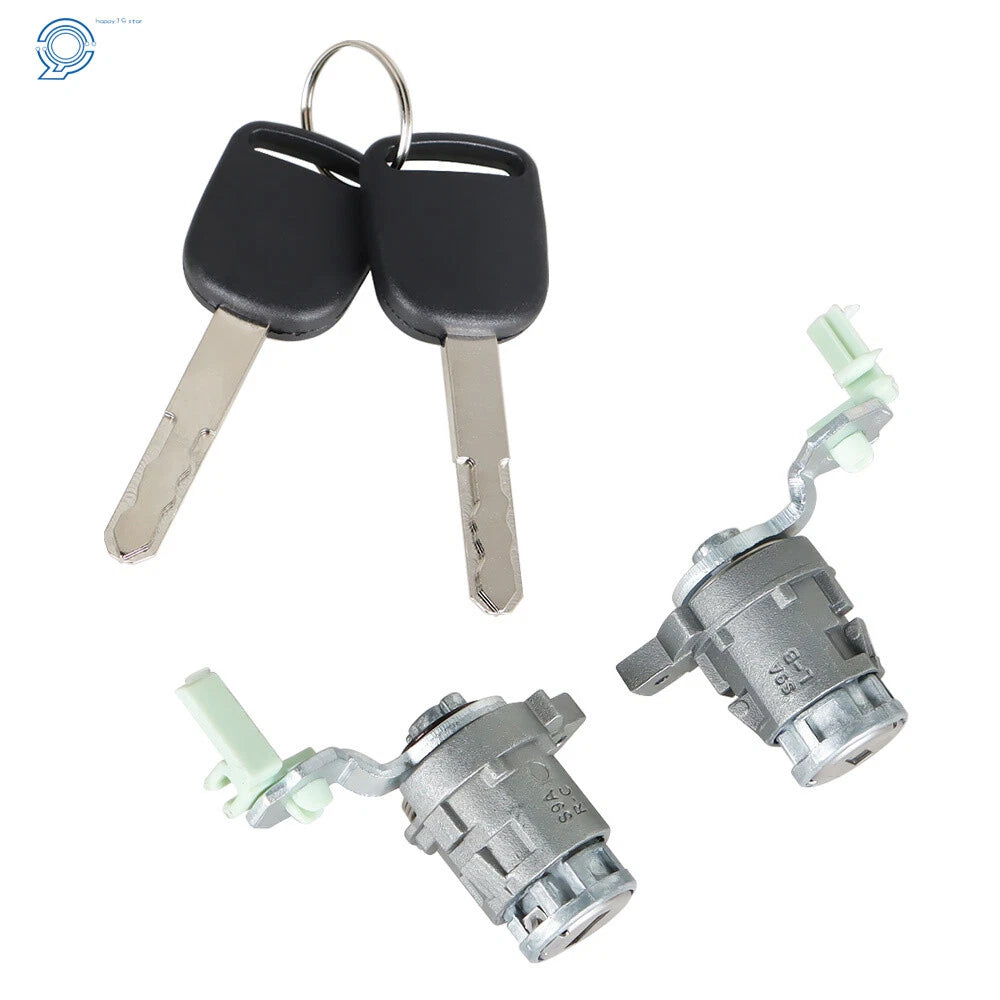 Set of 2 Door Lock Cylinders for Honda Civic (2001–2005)