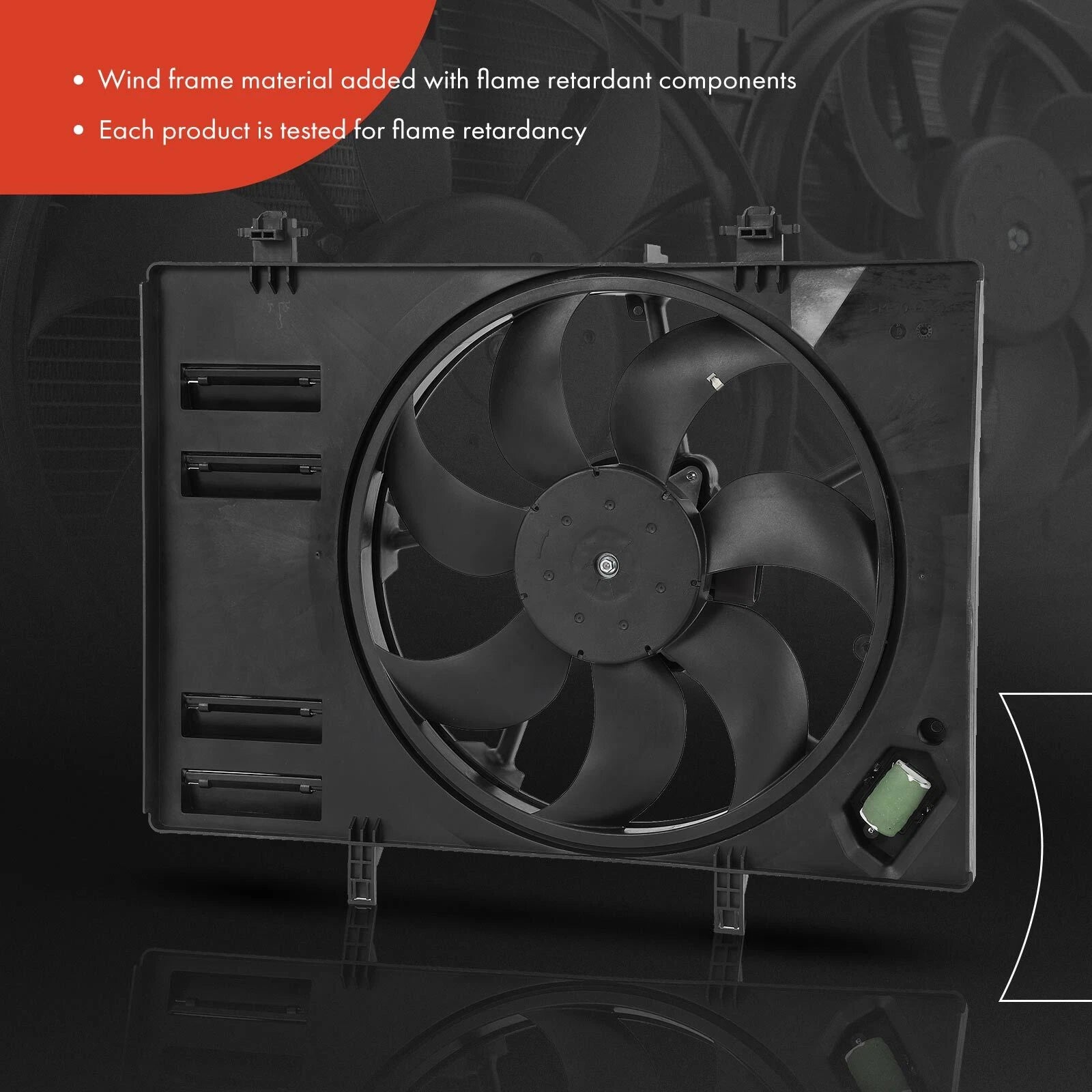 Cooling Fan Assembly with Shroud for Ford EcoSport (2018–2021)