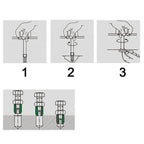 10X Thread Adapter Set for Internal and External Thread Reducer
