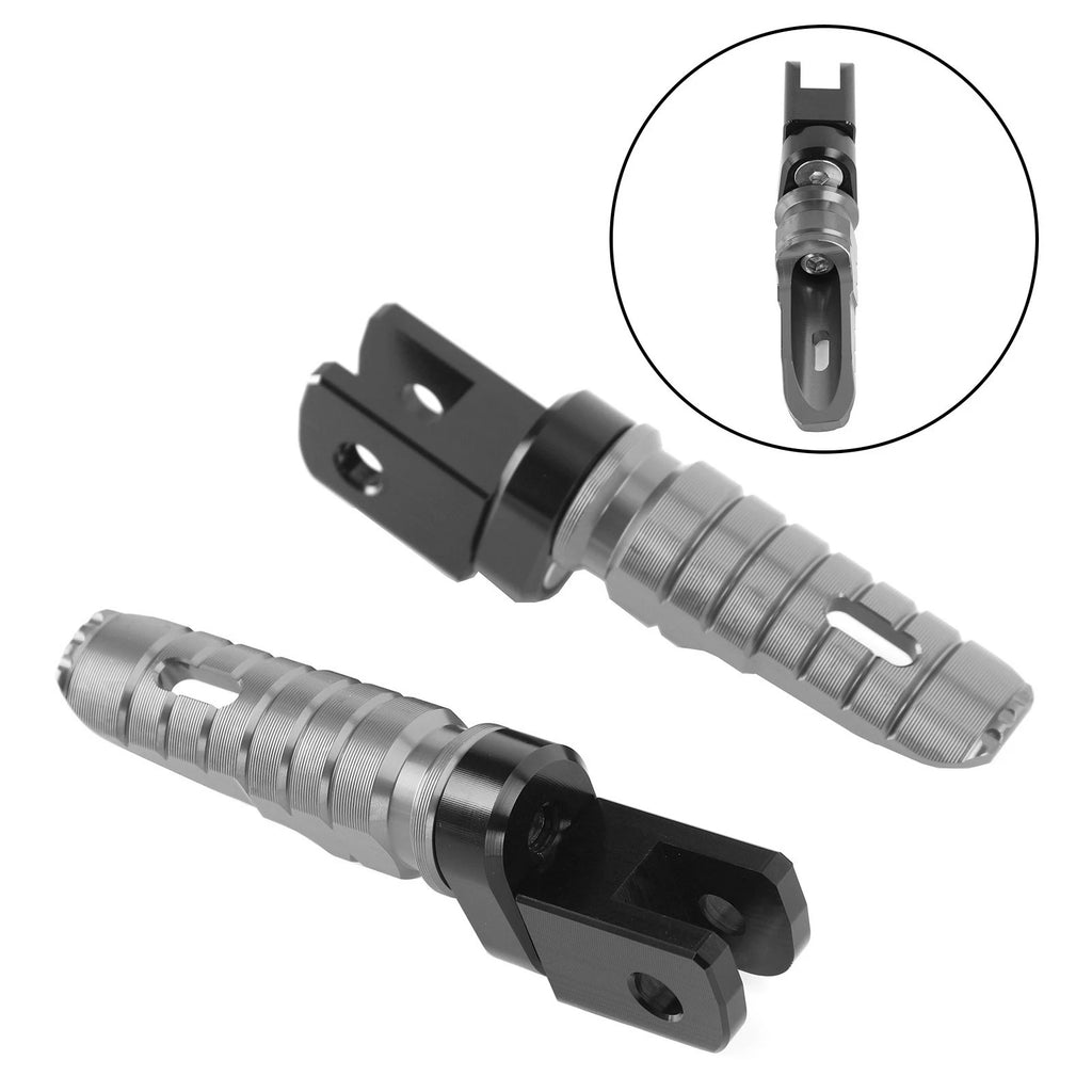 Front Footrests Foot Pegs for Triumph Street Triple 765/Daytona 675 (2017–2023)