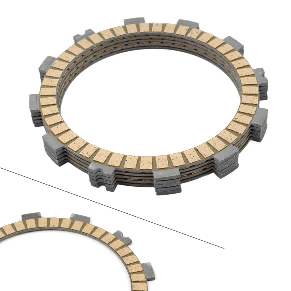 Clutch Friction Plates Disc Kit for Kawasaki ZR250 BJ250 ZXR250 (1990–1999)