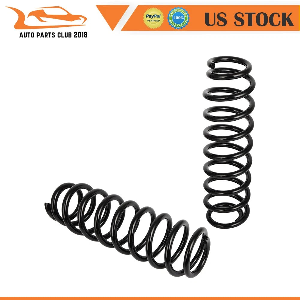 Set of 2 Rear Coil Springs for Jeep Patriot L4 2.0L 2.4L 4WD (2011–2017)
