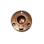 Flush Pull Handles 304 Stainless Steel for Cabinets Boats Deck Hatches (48x38mm)