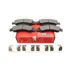 Set of 4 TRW Pro Front Ceramic Brake Pads with Clips for Cadillac Chevrolet GMC