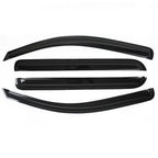 Set of 4 Window Visors for Chevy Silverado GMC Sierra Crew Cab (2014–2018)