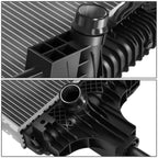 1 Row Aluminum Radiator DPI13849 for Ford F250 F350 F450 F550 (2017–2024)