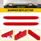 Set of 2 Rear Bumper Reflector Lights for Honda Odyssey (2007–2008)