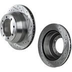 Brake Disc Set for Ford F-250 Super Duty (2012) Cross-drilled RWD