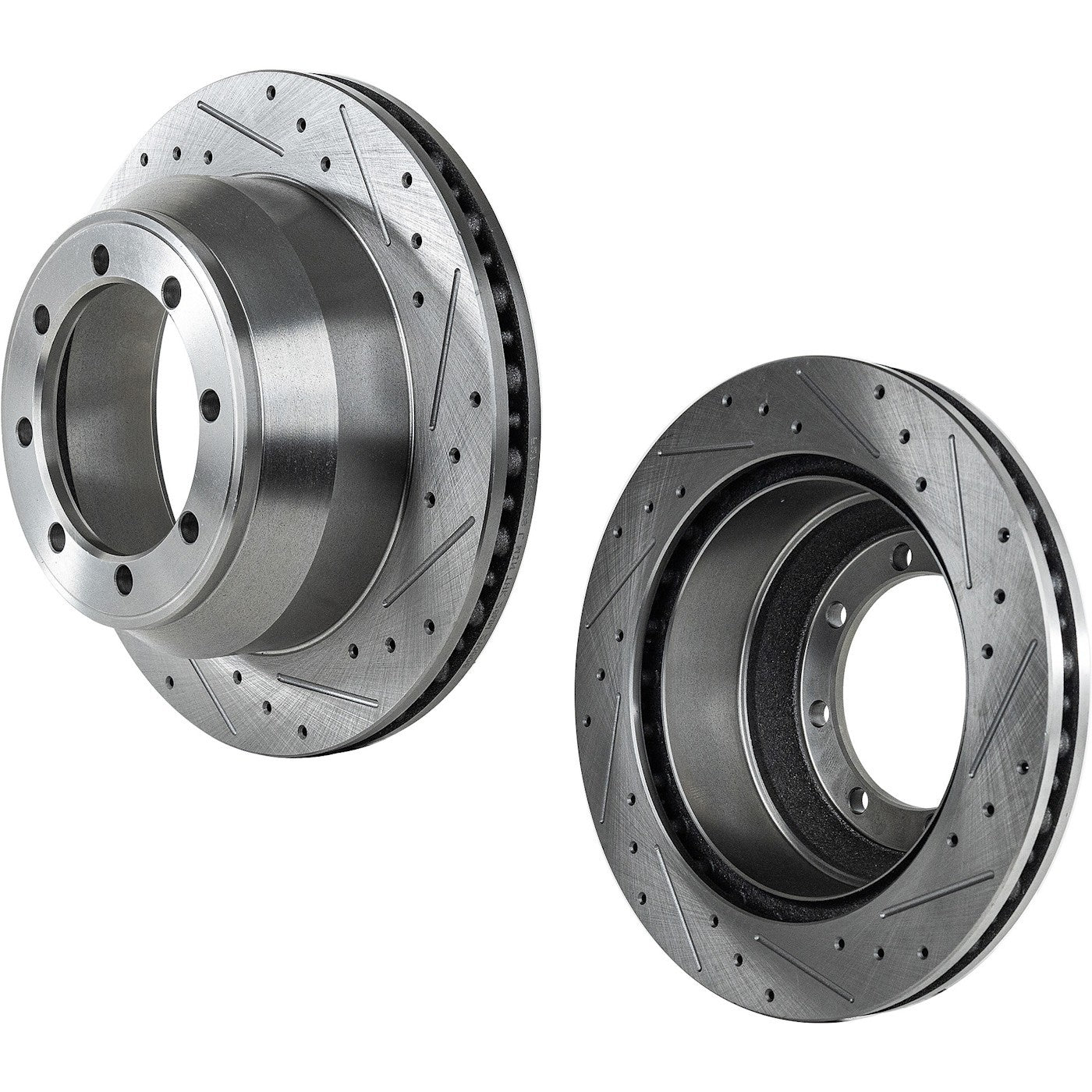 Brake Disc Set for Ford F-250 Super Duty (2012) Cross-drilled RWD