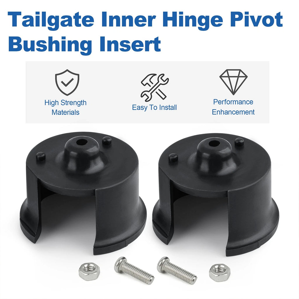 2X Tailgate Hinge Bushing Fix Kit for Toyota Tundra (2000–2006) 66110-0C012