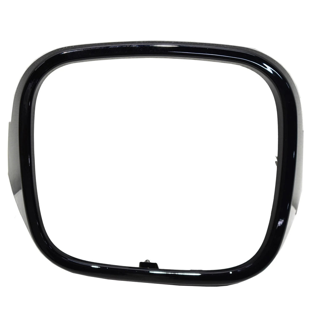 Replacement Black Painted ABS Plastic Front Center Grille Molding for Nissan