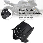 Rear Fender Mudguard Fairing for Kawasaki ZX-6R 636 (2009–2025) Black