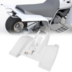 Rear Fender for Yamaha Banshee YFZ350 (1987–2006) - White ABS Polished