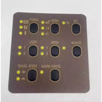 Cab Display Button Meter Sticker for CAT E312, 320, 330 V1 V2 B C D