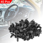 40pcs Plastic Bolt Rivets Fastener Clips for Toyota (Various Models)