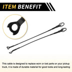 1 Pair Tailgate Cables for Dodge Ram 1500 2500 (2002–2010)