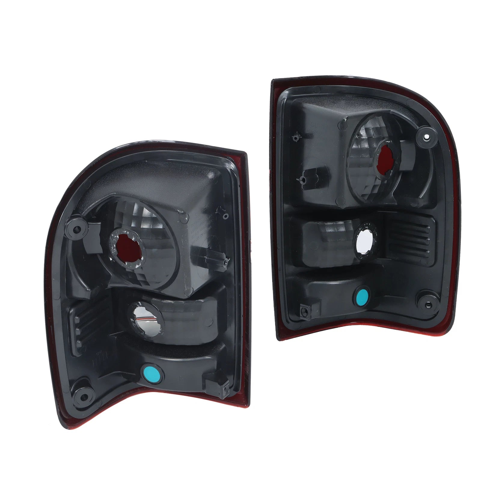 Set of 2 Dark Red Smoke Tail Lights for Ford Ranger (2001â2011)