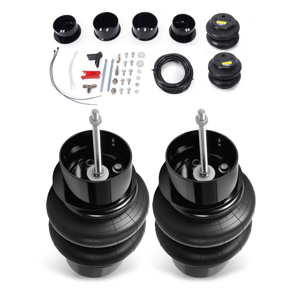Front Air Ride Shock Bags Bracket Kit for Chevy B-Body (1971–1996)